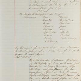 Minutes of Council - Meeting no. 0813, 19 Feb 1885 [Municipal Council of Sydney]