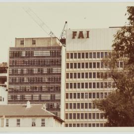 FAI sign, Macquarie Street Sydney, 1959