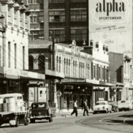 Fascia Image - King Street, view south-west from Forbes Street Newtown, 1960