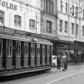 Fascia Image - King Street, view north-east near Wilson Street Newtown, 1957