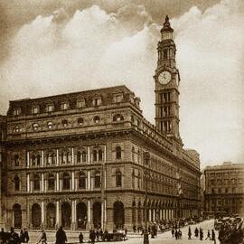 General Post Office (GPO), Martin Place Sydney, circa 1910