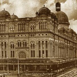 Queen Victoria Markets, George Street Sydney, circa 1910