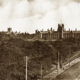 University of Sydney and Victoria Park Camperdown, circa 1910