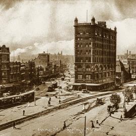 Railway Square, George Street Haymarket, circa 1910