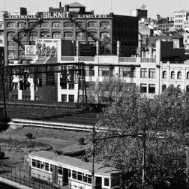 Fascia Image - View north-east from Central Railway Station Haymarket, 1957