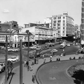 Site Fence Image - Elizabeth Street, view south from Eddy Avenue Haymarket, 1960