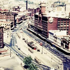 Site Fence Image - View south-east, Railway Square Haymarket, 1954