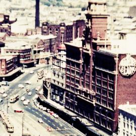 Fascia Image - View south-east, Railway Square Haymarket, 1954