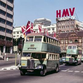 Site Fence Image - View west on Alfred Street Sydney, 1970