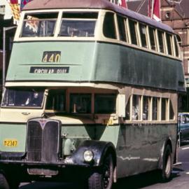 Fascia Image - View west on Alfred Street Sydney, 1970