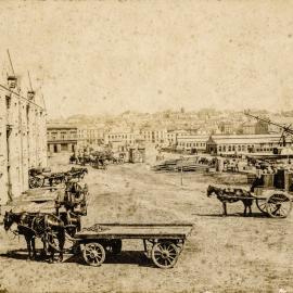 Site Fence Image - Circular Quay Sydney, view west, circa 1880