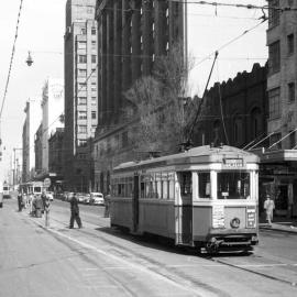 Site Fence Image - Elizabeth Street, view south near Hunter Street Sydney, 1960