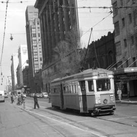 Site Fence Image - Elizabeth Street, view south near Hunter Street Sydney, 1960