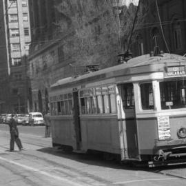 Fascia Image - Elizabeth Street, view south near Hunter Street Sydney, 1960