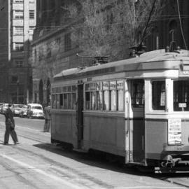 Fascia Image - Elizabeth Street, view south near Hunter Street Sydney, 1960