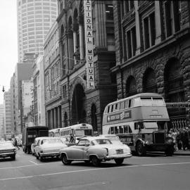 Site Fence Image - George Street, view north from Martin Place Sydney, 1969