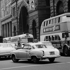 Fascia Image - George Street, view north from Martin Place Sydney, 1969