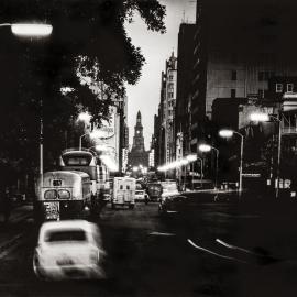 Site Fence Image - York Street, view south from Margaret Street Sydney, 1960