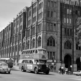 Site Fence Image - York Street, view north near Margaret Street Sydney, 1970