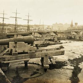 Site Fence Image - Dawes Point Battery, site of present day Dawes Point Park, circa 1911