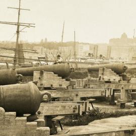 Fascia Image - Dawes Point Battery, site of present day Dawes Point Park, circa 1911