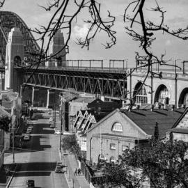 Fascia Image - View north-east along Lower Fort Street Dawes Point, 1967