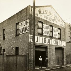 Site Fence Image - Harbour Street, formerly Duncan Street Sydney, 1915