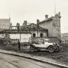 Site Fence Image - Dixon Street, view south at Harbour Street Haymarket, 1921