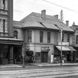 Site Fence Image - George Street, between Goulburn and Campbell Streets Haymarket, circa 1901