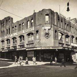 Site Fence Image - At the corner of Goulburn and Pitt Streets Haymarket, 1926
