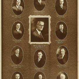 Aldermen and officers of the Municipal Council of Erskineville 1935-1937
