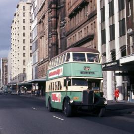 Site Fence Image - Elizabeth Street, view south towards Park Street Sydney, 1971