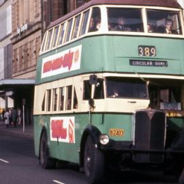 Fascia Image - Elizabeth Street, view south towards Park Street Sydney, 1971