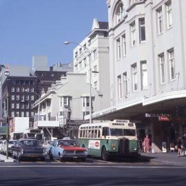 Site Fence Image - Liverpool Street, view east from Elizabeth Street Sydney, 1972