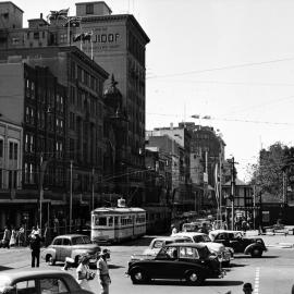 Site Fence Image - Elizabeth Street, view north from Park Street Sydney, 1954