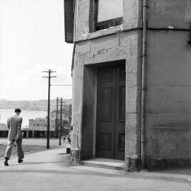 Site Fence Image - At the corner of Kent Street and Argyle Place Millers Point, 1951