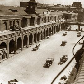 Site Fence Image - View west, Hickson Road Millers Point, circa 1926