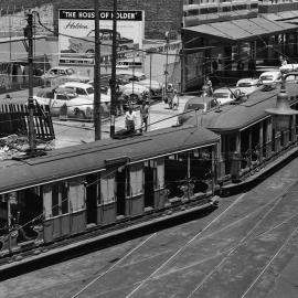 Fascia Image - George Street, view south from Alfred Street Sydney, 1958