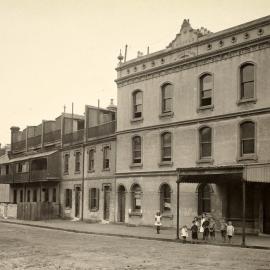 Site Fence Image - Cumberland Street The Rocks, circa 1909