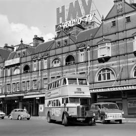 Site Fence Image - George Street at the corner of Alfred Street Sydney, 1971