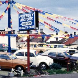 Fascia Image - Friendly Motors, Botany Road Zetland, circa 1977