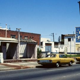 Site Fence Image - Botany Road near the corner of Hansard Street Zetland, circa 1977