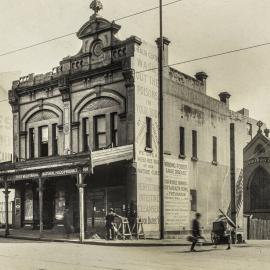 Site Fence Image - Broadway at the corner of Mountain Street Ultimo,1919