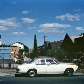 Site Fence Image - Huntley Street at the corner of Burrows Road Alexandria, circa 1977