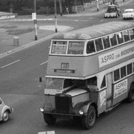 Fascia Image - City Road, view south-west at the University of Sydney Darlington, 1969