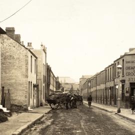 Site Fence Image - Wexford Street, view south-west to Elizabeth Street Surry Hills, 1906