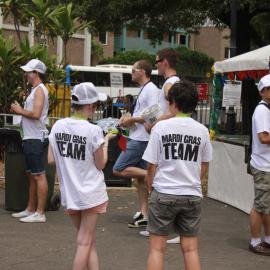 Team Mardi Gras t-shirts, Victoria Park, Mardi Gras Fair Day, 2012
