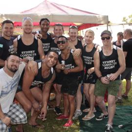Sydney Convicts Rugby Team, Victoria Park, Mardi Gras Fair Day, 2012