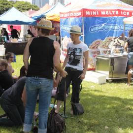 A little hunting for food party, Victoria Park, Mardi Gras Fair Day, 2012