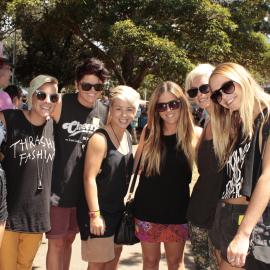 So many blond dykes, Victoria Park, Mardi Gras Fair Day, 2012